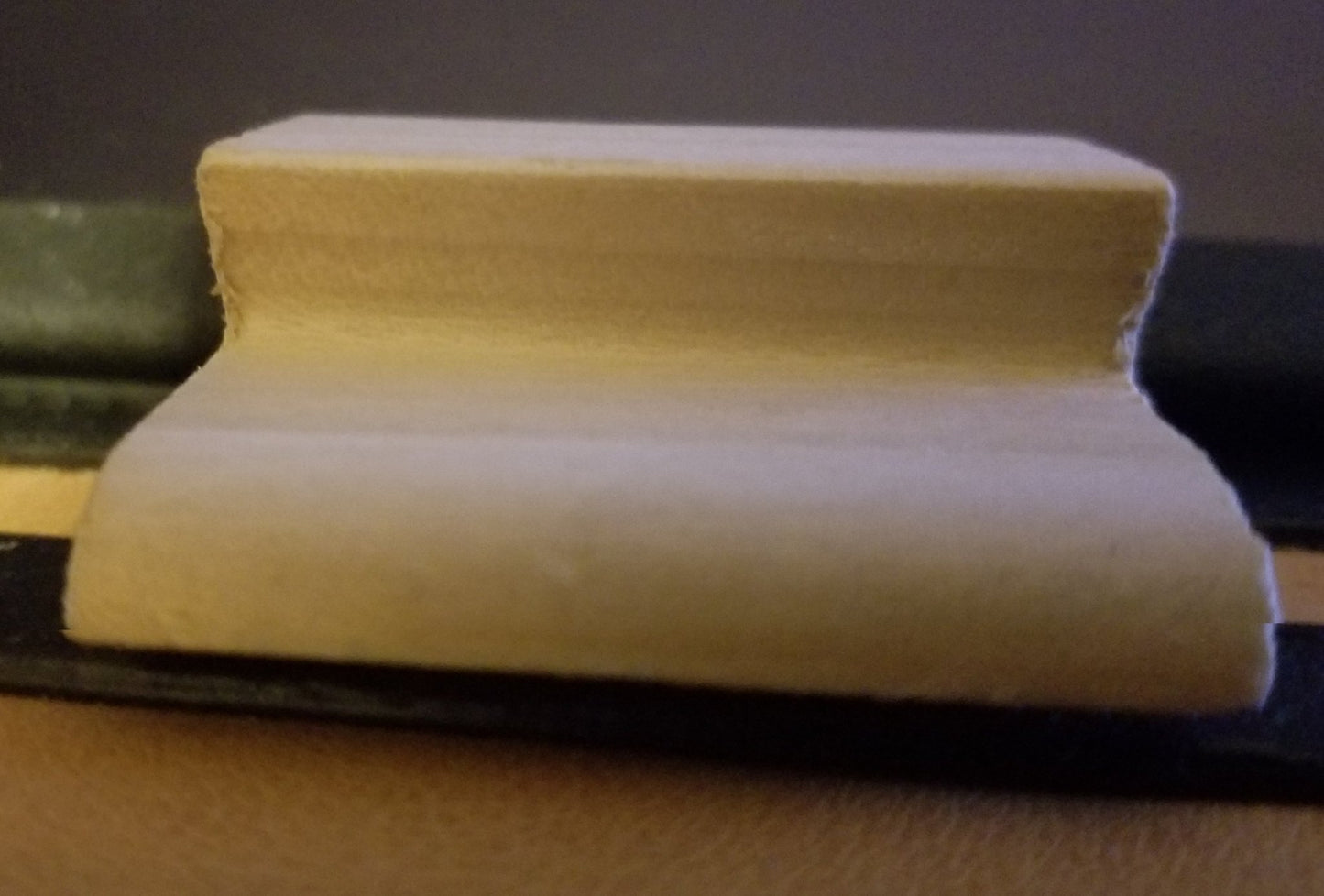 Pilgrim-Like Couple Rubber Stamp Rare Art