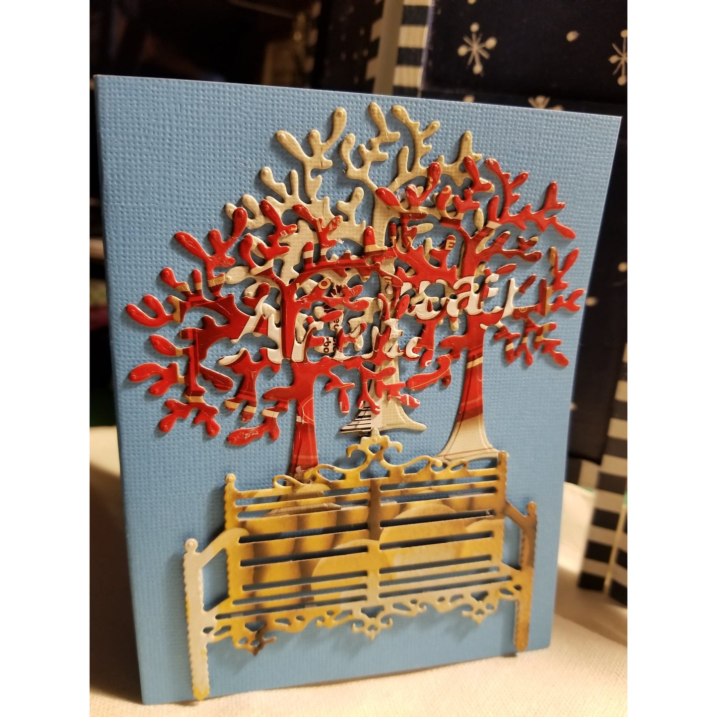 A Walk In The Park Handmade Good Greeting Supply Card 💋