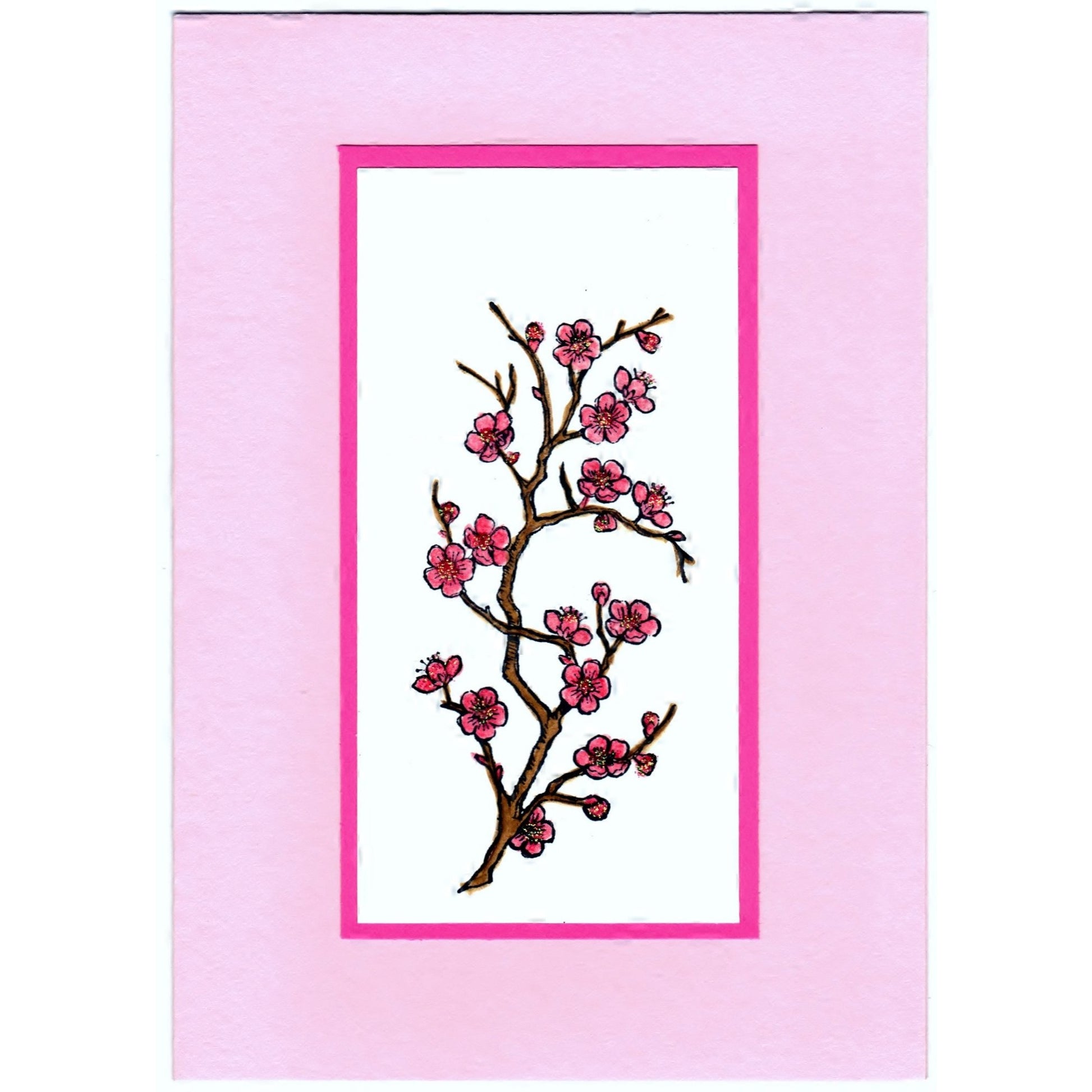 Flowery Tree Handmade Good Greeting Supply Card - Cards And Other Paper Products - Made In U.S.A. - SharPharMade - 1