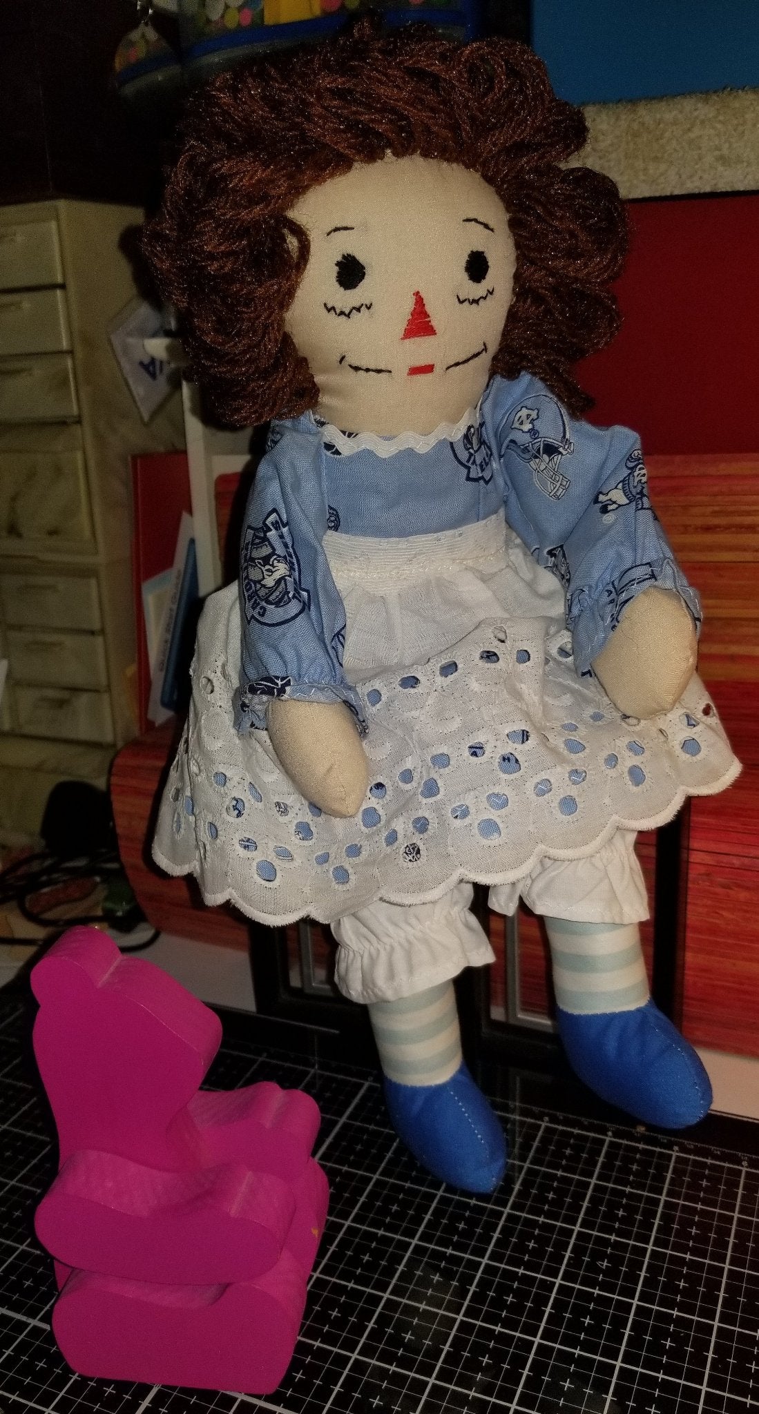 Raggedy Ann 15 Inch Handmade Doll - UNC