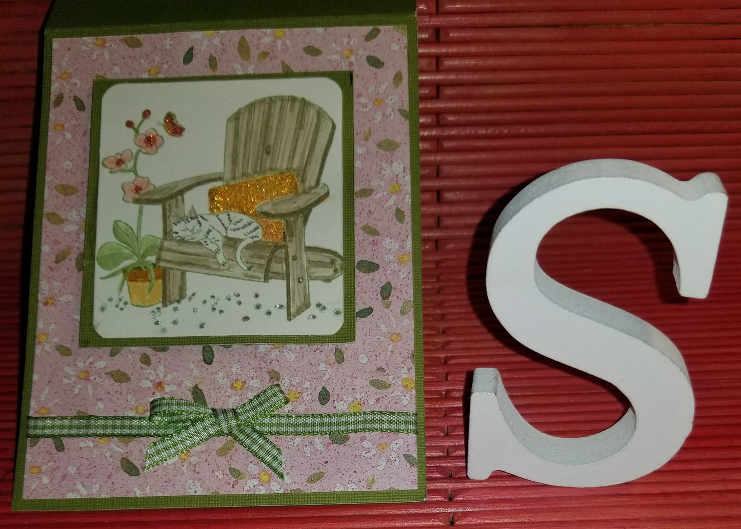 Tranquility Handmade Good Greeting Supply Card CLEARANCE