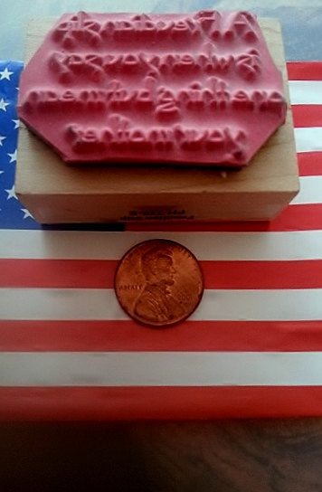 Custer's Last Stamp, Inc. Rubber Stamp #PH 759-E