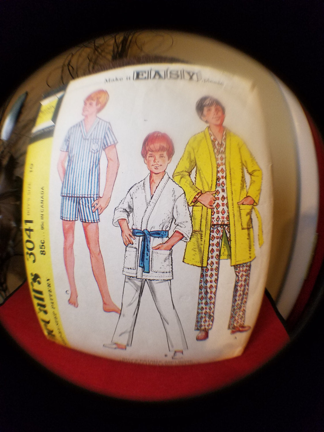 McCalls 3041 Pattern Vintage Boys Pajama And Robe