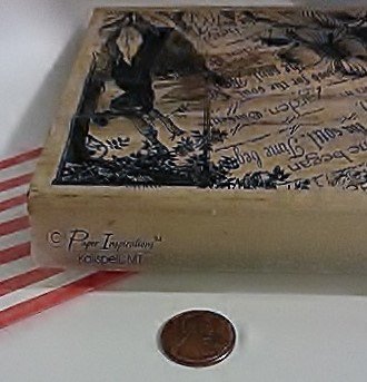 Paper Inspirations Rubber Stamp Garden Collage P24-03