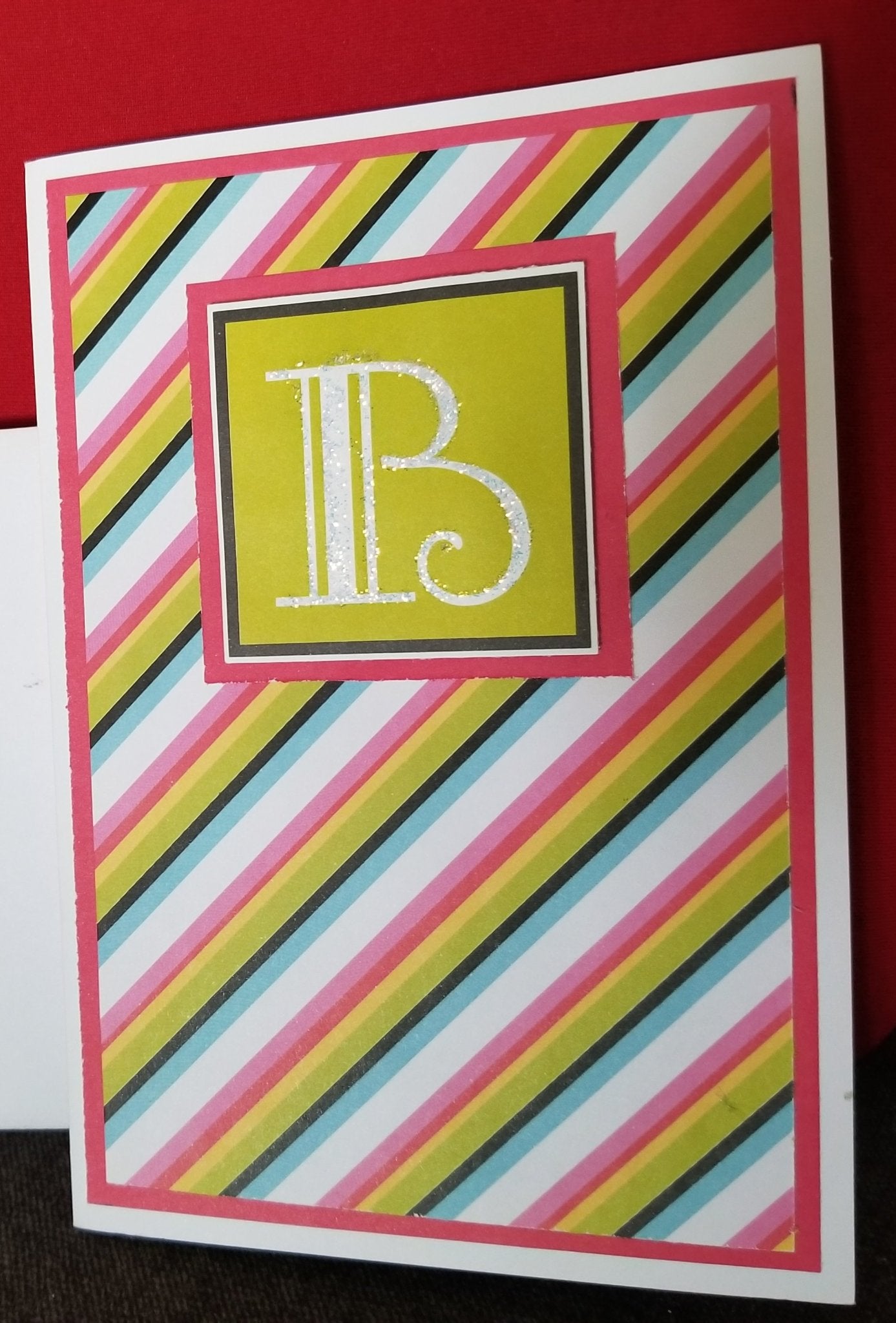 B Stands For Handmade Good Greeting Supply Card CLEARANCE