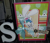 Bugs In The Wind Handmade Good Greeting Supply Card CLEARANCE