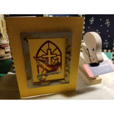 Dove (Peace) Cross Handmade Good Greeting Supply Card  💋