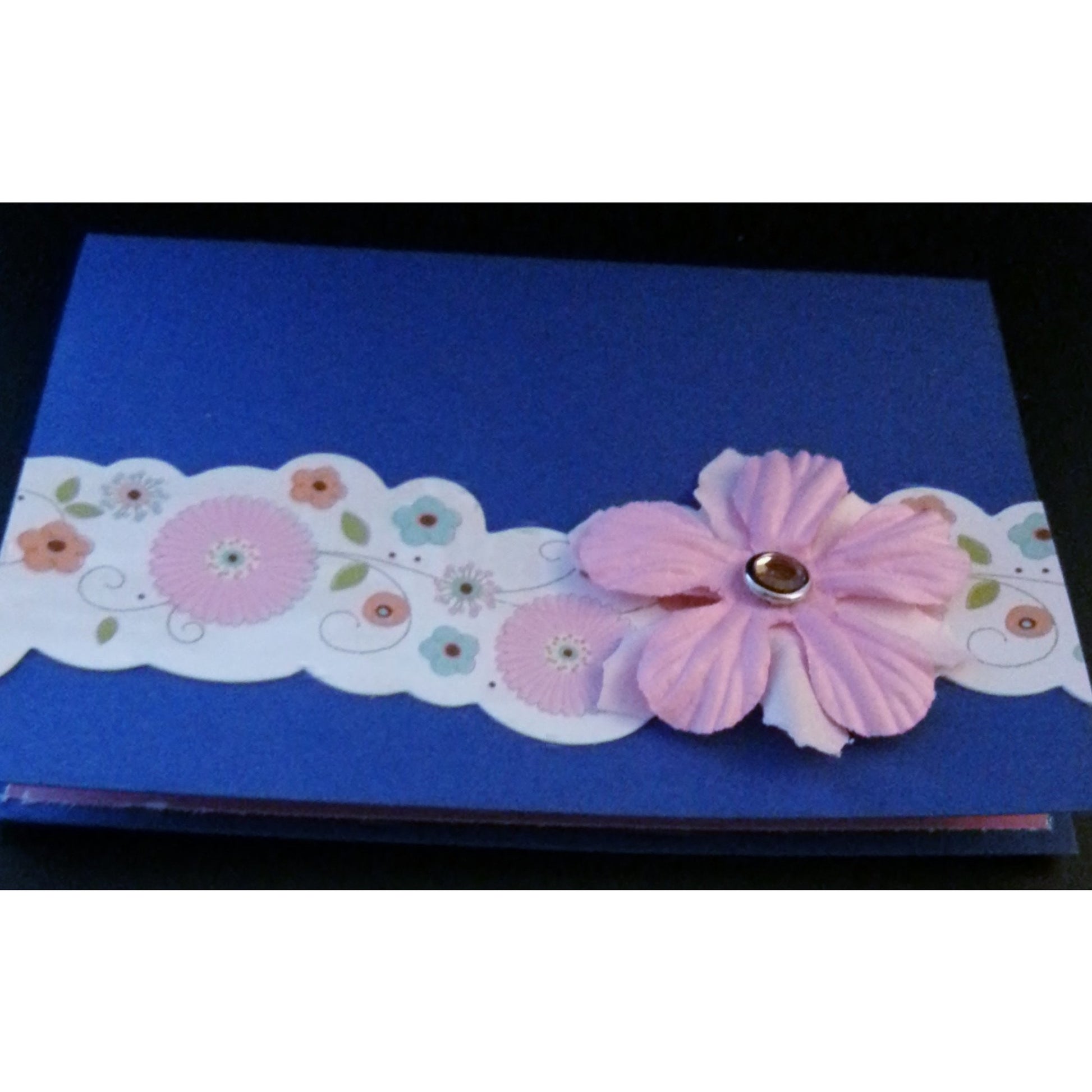 Birthday Wishes - Floral Handmade Good Greeting Supply Card - Cards And Other Paper Products - Made In U.S.A. - SharPharMade - 1