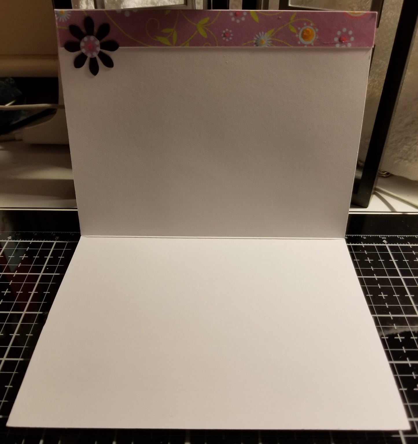 Floral Thank You Handmade Good Greeting Supply Card CLEARANCE