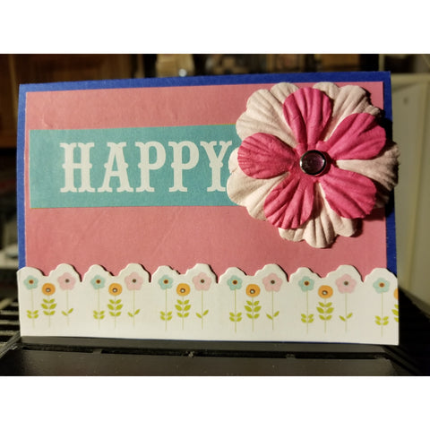 Happy Birthday Handmade Good Greeting Supply Card CLEARANCE