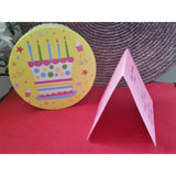 Happy Birthday Sport Pink Handmade Good Greeting Supply Card - Cards And Other Paper Products - Made In U.S.A. - SharPharMade - 4
