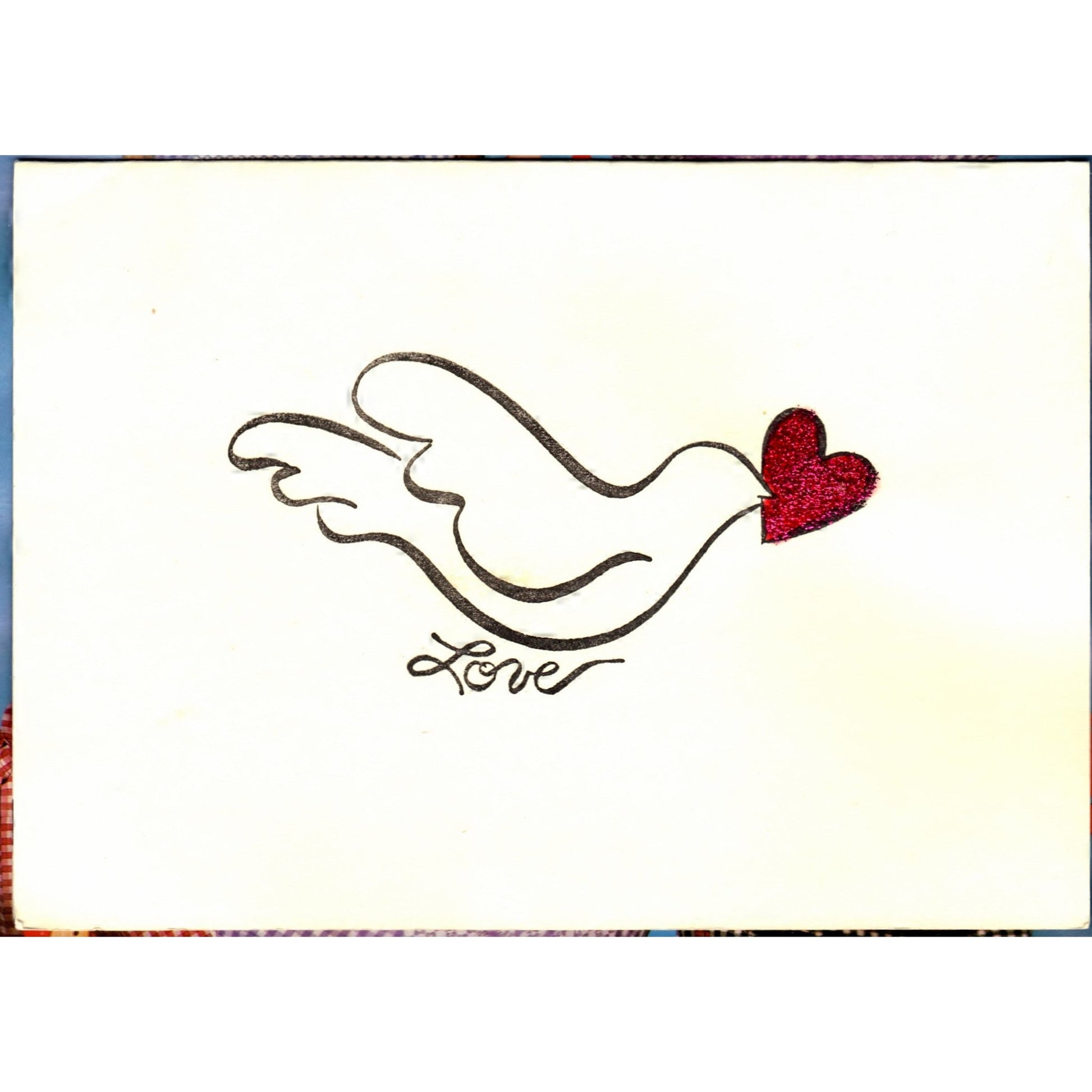 Lovey Dovey Handmade Good Greeting Supply Card - Cards And Other Paper Products - Made In U.S.A. - SharPharMade - 1