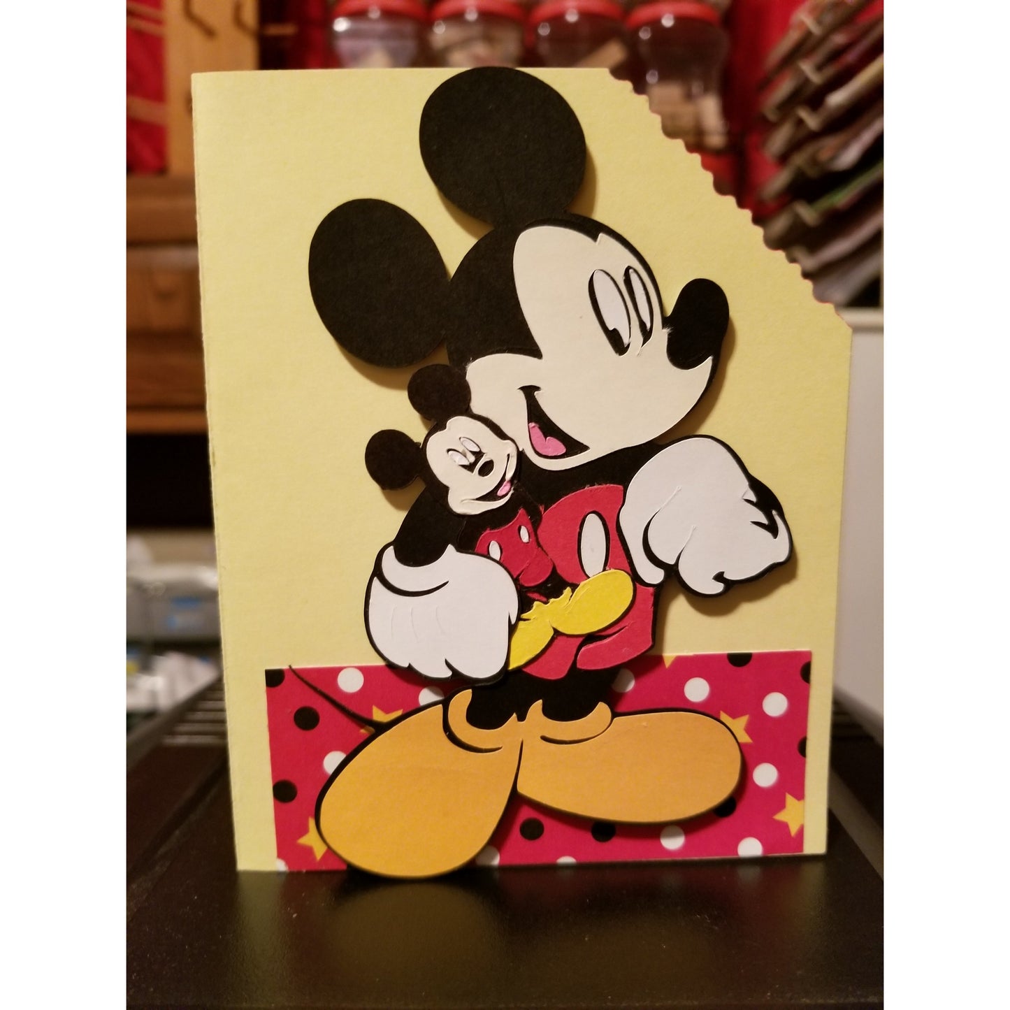 Mouse And Son Handmade Good Greeting Supply Card 💋