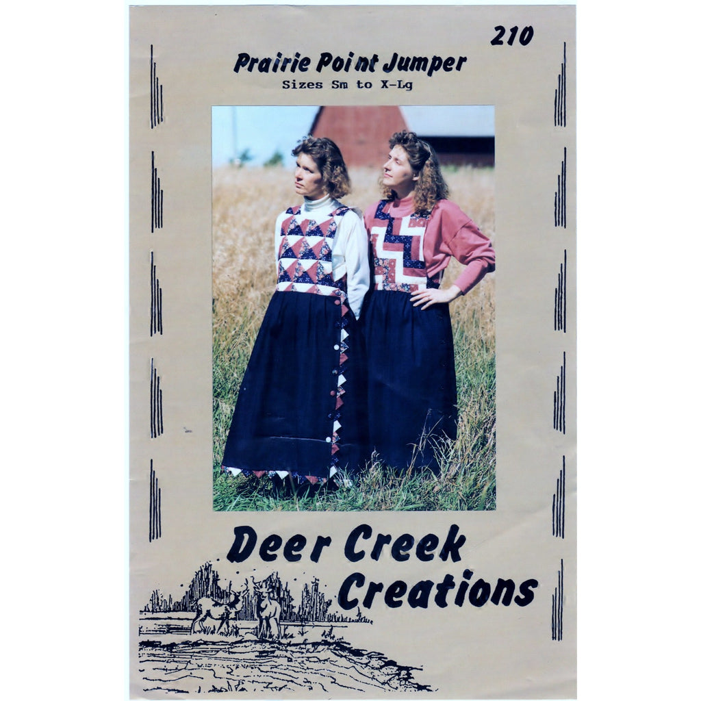 Prairie Point Jumper Designer Pattern Vintage Kit