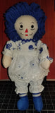 Raggedy Ann 15 Inch Handmade Doll - Duke