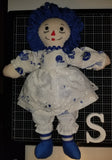 Raggedy Ann 15 Inch Handmade Doll - Duke