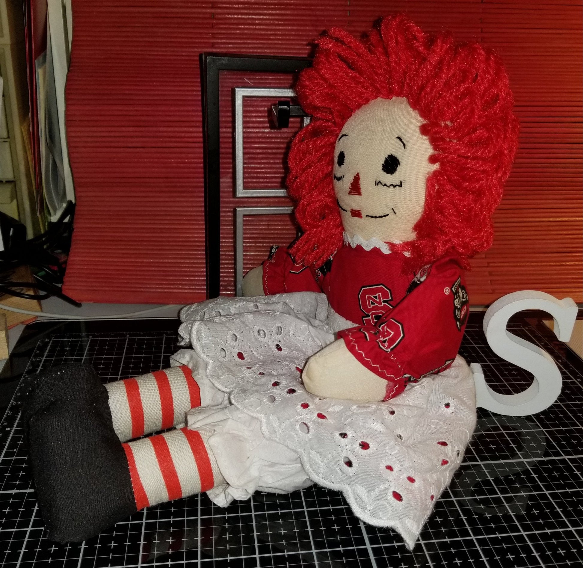 Raggedy Ann 15 Inch Handmade Doll Raggedy Ann 15 Inch Handmade Doll