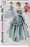 Simplicity 8446 Pattern Vintage Junior Misses and Misses One-Piece Dress