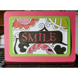 Smile Handmade Good Greeting Supply Card CLEARANCE
