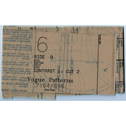 Vogue 7164 Vintage Pattern Holiday Gift Pouches