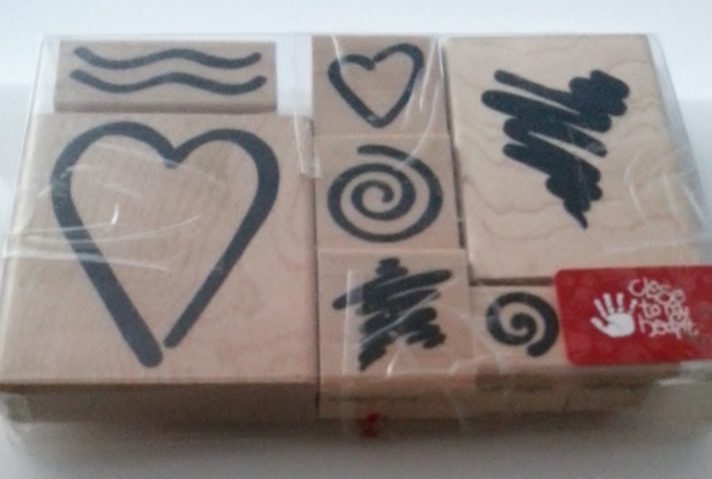 Close to My Heart Rubber Stamp Set Bodacious Bolds Valentines