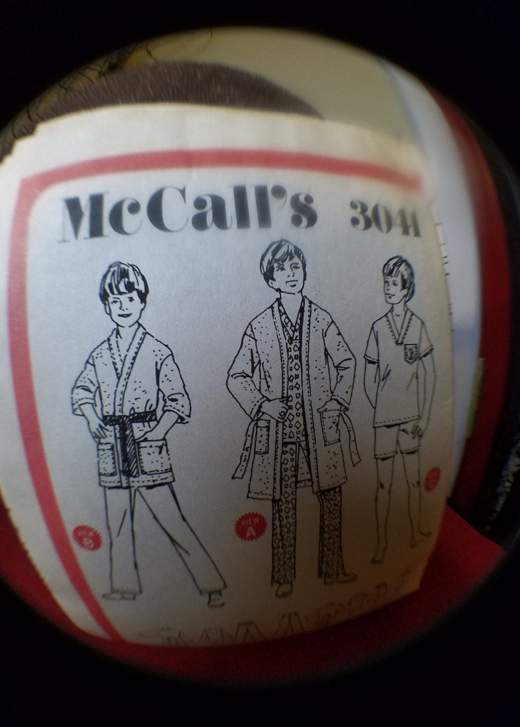 McCalls 3041 Pattern Vintage Boys Pajama And Robe