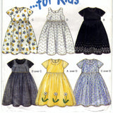 New Look 6850 Pattern Non-Vin Kids Dresses And Robes