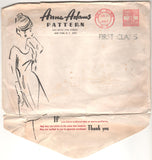 Anne Adams 4936 Pattern Vintage Junior Miss Dress