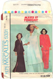 McCalls 5331 Pattern Vintage Misses Dress, Tunic or Top and Pants