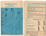 Simplicity 5302 Pattern Vintage Misses and Women’s Blouse, Skirt, Vest, Pants