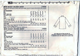 Simplicity 9619 Pattern Vintage Misses Unlined Jacket