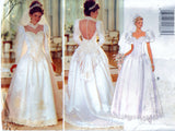Butterick 3839 Pattern Vintage Misses Wedding Dress