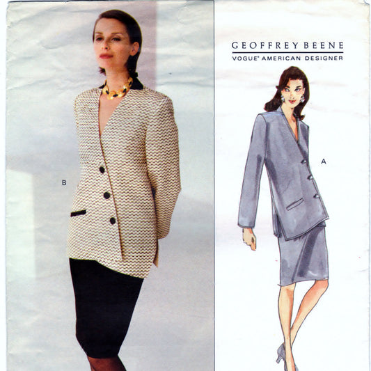 Vogue 1332 Pattern Vintage Misses Jacket and Skirt