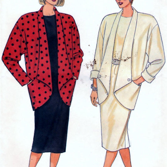 Butterick 4031 Pattern Vintage Misses Jacket And Dress