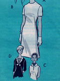 Misses Dress 9357 Pattern Vintage Department Mail Order