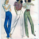 Butterick 3677 Pattern Vintage Misses Proportioned Pants
