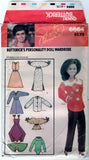 Butterick 6664 Pattern Vintage Personality Fashion Doll Wardrobe